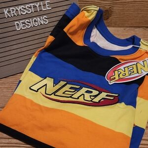 Dumbgood x NERF Mens Striped Shirt New L